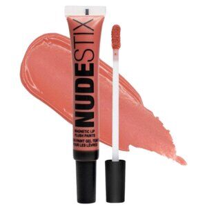 Nudestix, Magnetic, Lip Gloss, Waikiki Rose, 10 ml